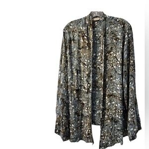 Open front Rayon Cardigan, XL